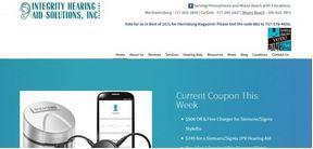 Integrity Hearing Aid site home page Logo