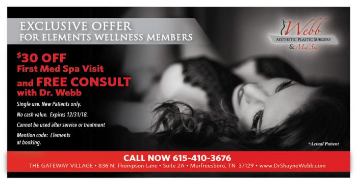 Webb Med Spa offer Logo
