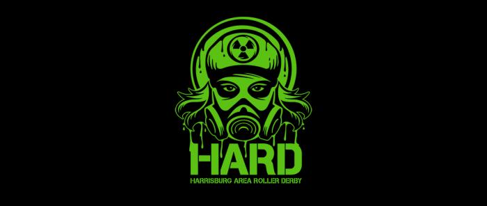 Harrisburg Area Roller Derby logo